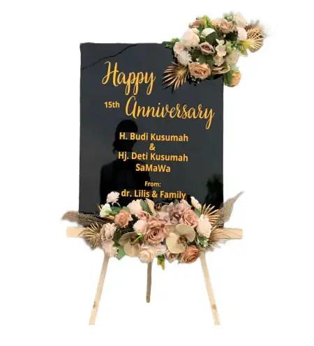 Papan Bunga Akrilik Kelumpang Barat