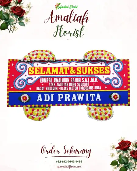 Papan Bunga Ucapan Selamat Kelumpang Barat